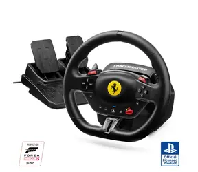 Thrustmaster T98 Ferrari 296 GTB / Sada volantu a pedálů / PS5, PS4, PC / 240° / H.E.A.R.T. pedály