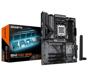GIGABYTE B840 EAGLE WIFI6E / Základní deska / B840 / 4x DDR5 / 2,5 GbE LAN / Wi-Fi 6E / ATX