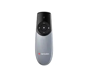 Verbatim Focus černá / Bezdrátový prezentér / červené laserové ukazovátko / RF 2.4 GHz / dosah 30 m / USB-C