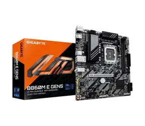 Gigabyte B860M E GEN5 / Základní deska / B860 / LGA1851 / 2x DDR5 / PCIe 5.0 x16 / 2,5 GLAN / mATX