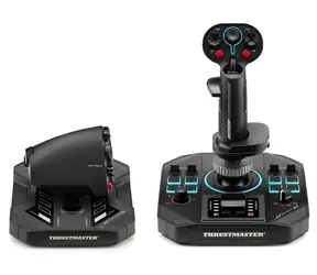 Thrustmaster Sol-R 4 HOTAS / Joystick a plynová páka / 58 tlačítek / 13 os / H.E.A.R.T. / RGB / pro PC