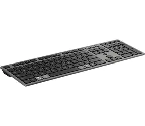 HP 720 černá / Bezdrátová klávesnice / nabíjecí / multidevice / USB+BT / CZ+SK