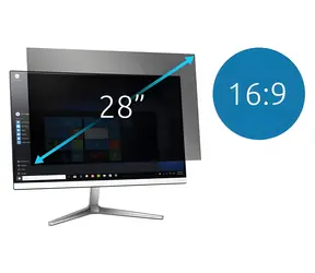 Kensington privátní filtr pro monitory 28" Wide 16:9 / dvousměrný / odnímatelný