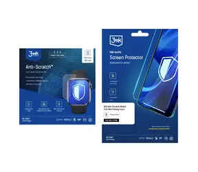 3mk All-Safe AIO / Ochranná fólie pro chytré hodinky / Anti-Scratch / Wet Fitting / 5 ks