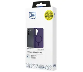 3mk Smoke MagCase fialová / Zadní kryt / Samsung Galaxy S26+ / MagSafe / Military Grade