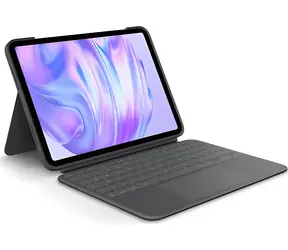 Logitech Combo Touch grafitová / Pouzdro s klávesnicí / iPad Pro 11" M4 / Smart Connector / Trackpad / podsvícení
