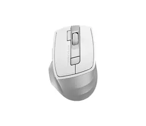 A4tech FStyler FB45CS Air2 bílá / Bezdrátová tichá kancelářská myš / 2000 DPI / Bluetooth / 2.4 GHz / 7 tlačítek