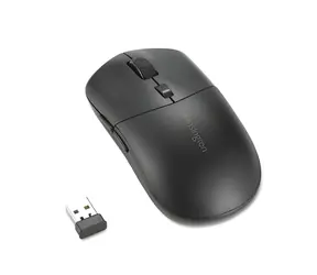 Kensington EQ MY430 černá / Bezdrátová myš / 2400 DPI / 6 tlačítek / Bluetooth + 2.4 GHz / USB-C nabíjení / tichá