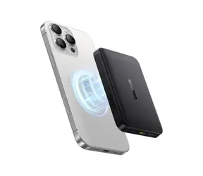 Baseus EnerFill FM12 černá / Powerbanka / 10000 mAh / Qi2 / 22,5W