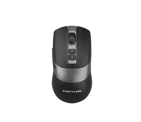 A4tech FG50S Plus FStyler černá / Tichá bezdrátová kancelářská optická myš / 1000–3200 DPI / 2.4 GHz / 7tl. + kolečko