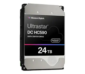 WD Ultrastar DC HC590 24TB / HDD / 3.5" / 7 200 RPM / 512MB cache / pro datová centra