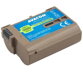 AVACOM Nikon EN-EL15 / Náhradní baterie / Li-Ion / 7,2 V / 2250 mAh / 16,2 Wh / USB-C
