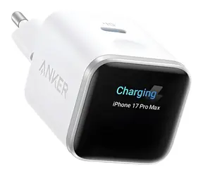 Anker Nano 45W bílá / Nabíječka do sítě / 1x USB-C / GaN / Smart Display