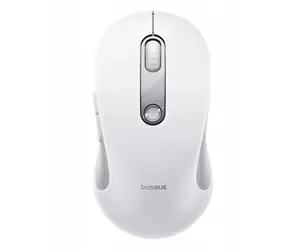 Baseus F02 bílá / Bezdrátová myš / Bluetooth / tichá tlačítka / 70 g