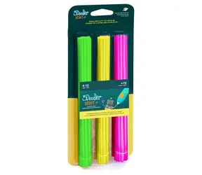 3Doodler Start Filament Eko Neon Glow / Náplň pro 3D pero / ECO-PCL / 2,5 mm / 75 ks