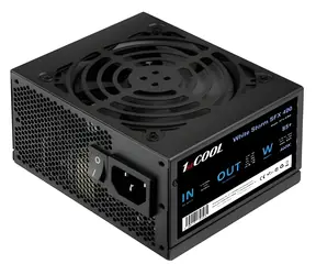 1stCOOL WHITE STORM SFX-400W / Zdroj / SFX / 400W / aktivní PFC / 80mm ventilátor