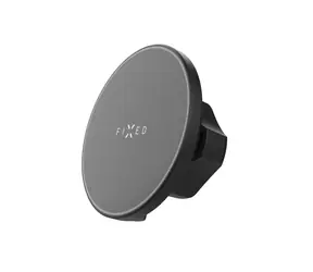 FIXED MagRound s bezdrátovým nabíjením / Držák do auta / MagSafe / 15 W / LED / bulk