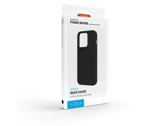 FIXED Story černý / Zadní pogumovaný kryt / Xiaomi 17T Pro