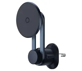 Baseus MagPro černá / Magnetický držák na mobil do auta / do ventilační mřížky / magnety N52 / nosnost 1,8 kg