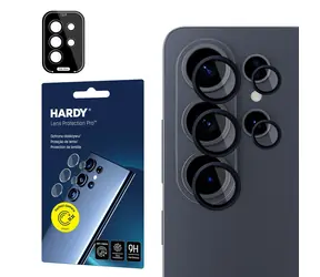 3mk HARDY Lens Protection Pro černá / Ochranné sklo na fotoaparát / Samsung Galaxy S26 Ultra / 9H