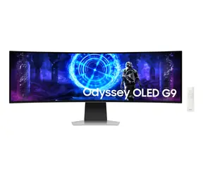 49" Samsung Odyssey G9 OLED Smart S49DG954SU stříbrná / Monitor / OLED / 5120 x 1440 / 32:9 / 240 Hz / HDMI & DP