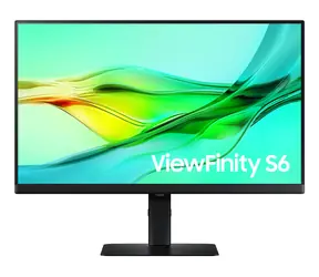 24" Samsung S24D604UAU černá / Monitor / IPS / QHD 2560x1440 / 100Hz / Ethernet / HDMI + DP 1.4 / VESA