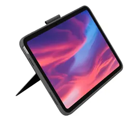 Logitech Combo Touch Oxford Gray / Ochranný kryt s klávesnicí / pro Apple iPad 10. generace (10,9") / DE layout