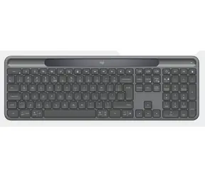 Logitech Signature Slim Solar K980 černá / Klávesnice / Bezdrátová / 2.4 GHz + Bluetooth / Solární nabíjení / Full-size