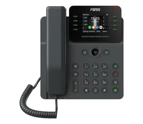 Fanvil V62G černá / IP telefon / 12 SIP linek / 6-cestná konference / 2x Gigabit / 2,8"