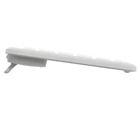 Logitech Signature Slim K950 bílá / Klávesnice / bezdrátová / Bolt & BT 5.1 / podsvícení / numerická klávesnice / DE