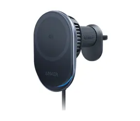 Anker Prime černá / Držák do auta s bezdrátovým nabíjením / Qi / 25W / do mřížky