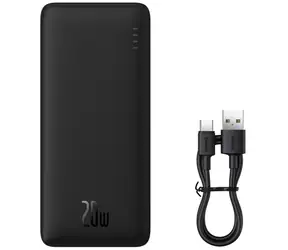 Baseus Airpow 30000mAh černá / Powerbanka / 20W / USB-A / USB-C