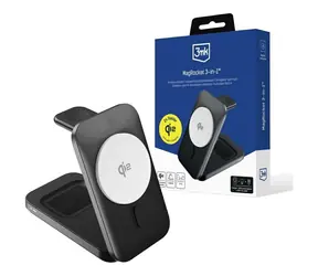 3mk MagRocket 3 in 1 / Bezdrátová nabíječka / Qi2 / 15 W
