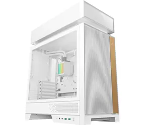 DEEPCOOL CL6600 WH bílá / Skříň pro PC / Mid Tower / ATX / vodní chlazení 360 mm / Tempered glass