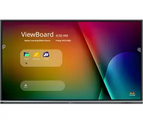 86" Viewsonic IFP8650-5F / Interaktivní displej / 4K UHD / IPS / Android 13 / 3x HDMI / 8x USB / VESA 800x600