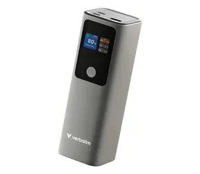 Verbatim Charge 'n' Go šedá / Powerbanka / 27000 mAh / 2x USB-C 140W / 1x USB-A 18W