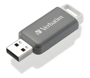 Verbatim DataBar 128GB šedá / Flash Disk / USB-A 2.0