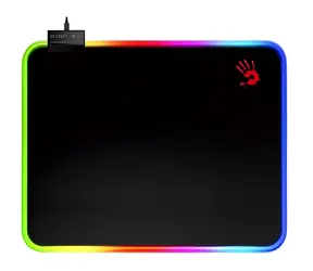 A4tech Bloody MP-45N černá / Herní podložka pod myš / RGB / Rozměry 450 x 400 mm