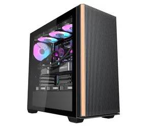 darkFlash DS900WS černá / ATX / 4x ARGB 120 mm / průhledná bočnice / USB 3.0 / bez zdroje