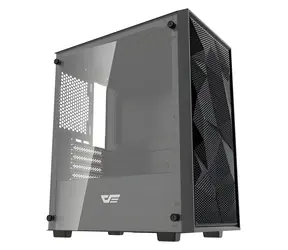 darkFlash M305 Mesh černá / mATX / bez ventilátorů / 3x USB-A / průhledná bočnice / bez zdroje