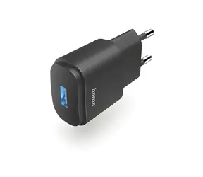 Hama černá / Nabíječka / 1x USB-A / 6 W