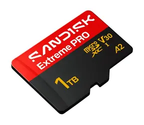 SanDisk Extreme PRO microSDXC 1TB + adaptér / Class 10 / UHS-I / U3 / čtení: až 250 MB/s / zápis: až 170 MB/s
