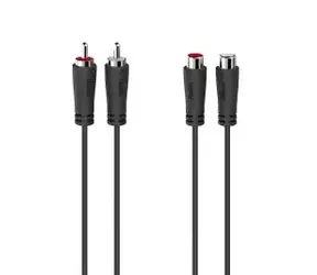 Hama Prodlužovací audio kabel 2× cinch - 2× cinch / Kabel cinch / 5 m