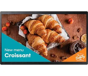 24" Samsung QB24C černá / Profesionální monitor / ADS / Full HD / 75Hz / 16/7 / HDMI + RJ45 / Tizen