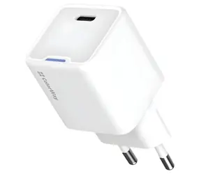 Colorway GaN 35W bílá / Nabíječka / 1x USB-C / PD / PPS