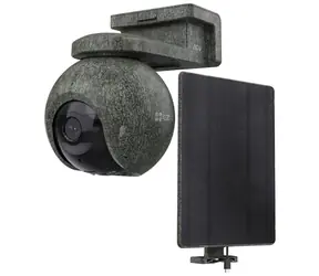 EZVIZ EB8 Pro Ranger KIT hnědá / Venkovní otočná IP kamera / 8Mpix / 4G LTE + Wi-Fi / IP65 / IR 15m / solární panel
