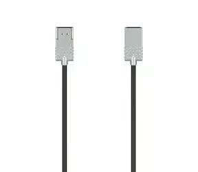 Hama Ultra-Slim černo-stříbrná / HDMI kabel / High Speed 4K / 2 m