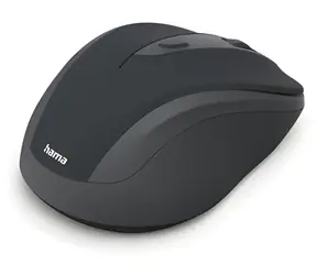 Hama WM-400 černá / Bezdrátová optická myš / 1600 DPI / 6 tlačítek / 2.4 GHz