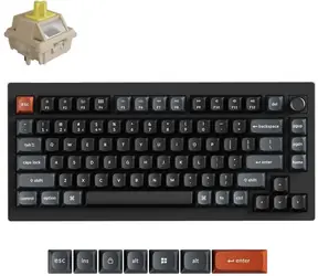 Keychron V1 Ultra V1U-D4 černá / Klávesnice / Bezdrátová