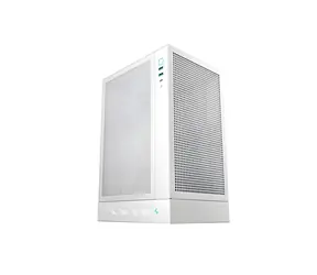 Deepcool CH170 DIGITAL bílá / PC skříň / Mini-ITX / Digitální displej / Mesh / bez zdroje